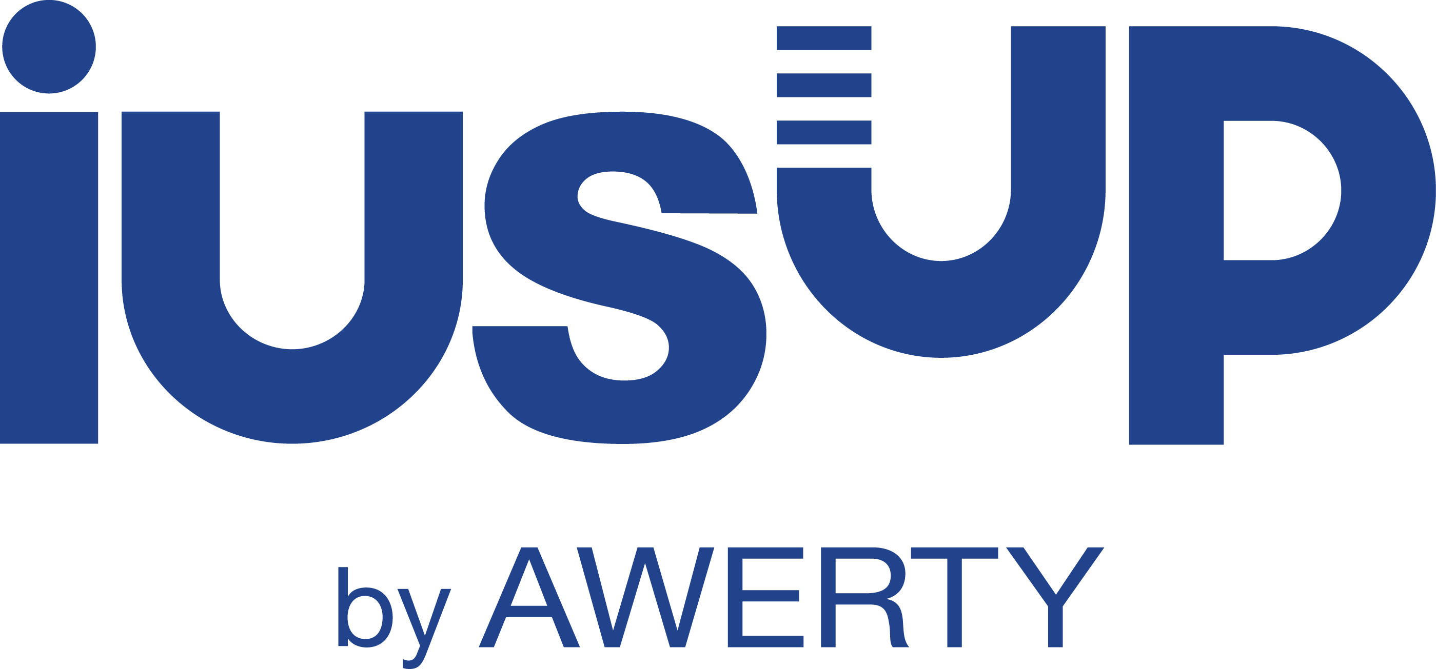 Logo iusUp software para abogados by AWERTY