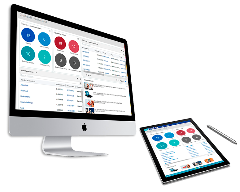software abogados y administrativos iusUp Software para socios, abogados y administrativos